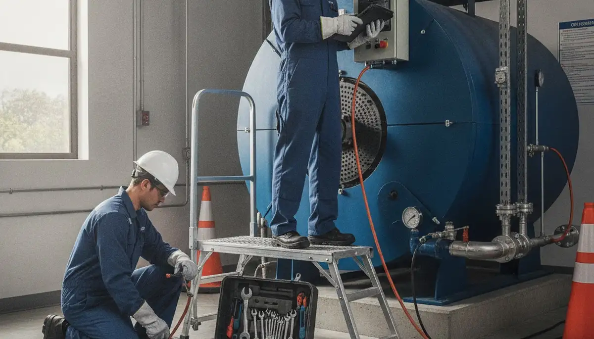Boiler repair service in Chandler, AZ by On Call Plumbers for residential heating maintenance