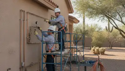 Plumbing repair service in Chandler, AZ for residential and commercial pipe and leak fixes