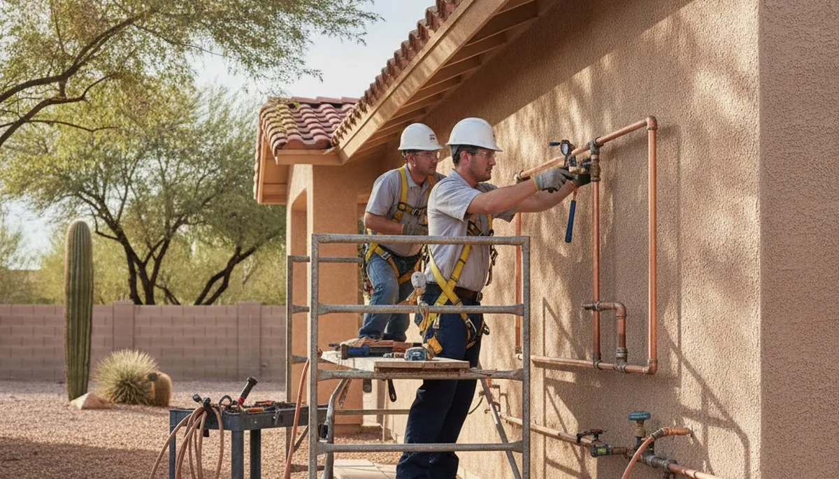 Plumbing repair service in Chandler, AZ for fast leak fixes and pipe repairs
