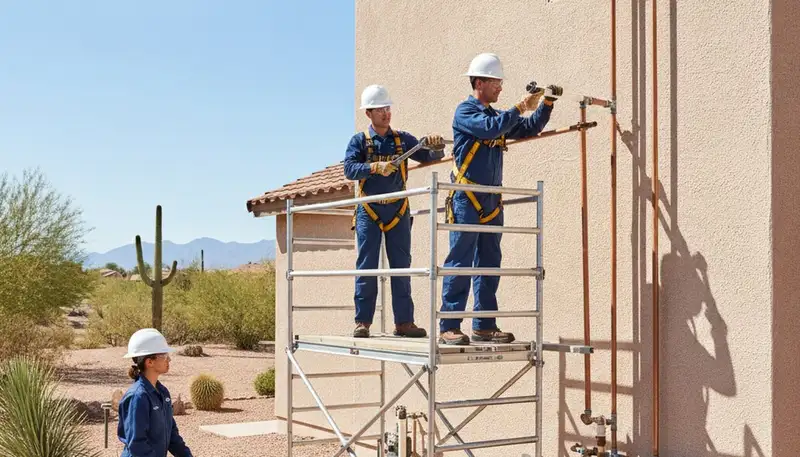Plumbing repair service in Chandler, AZ for leak fixes, drain cleaning, and emergency plumbing needs