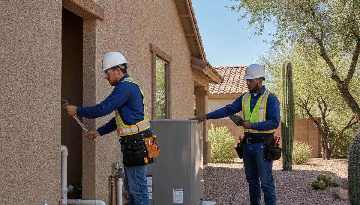 Plumbing repair service in Chandler, AZ for residential and commercial plumbing needs