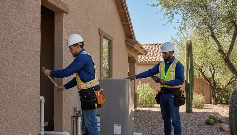 Plumbing repair service in Chandler, AZ for residential and commercial plumbing needs