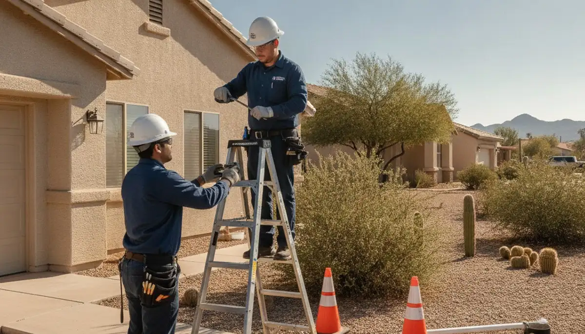 Plumbing repair service in Chandler, AZ for residential and commercial plumbing issues