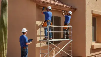 Plumber repairing a leak in Chandler, AZ for plumbing repair services