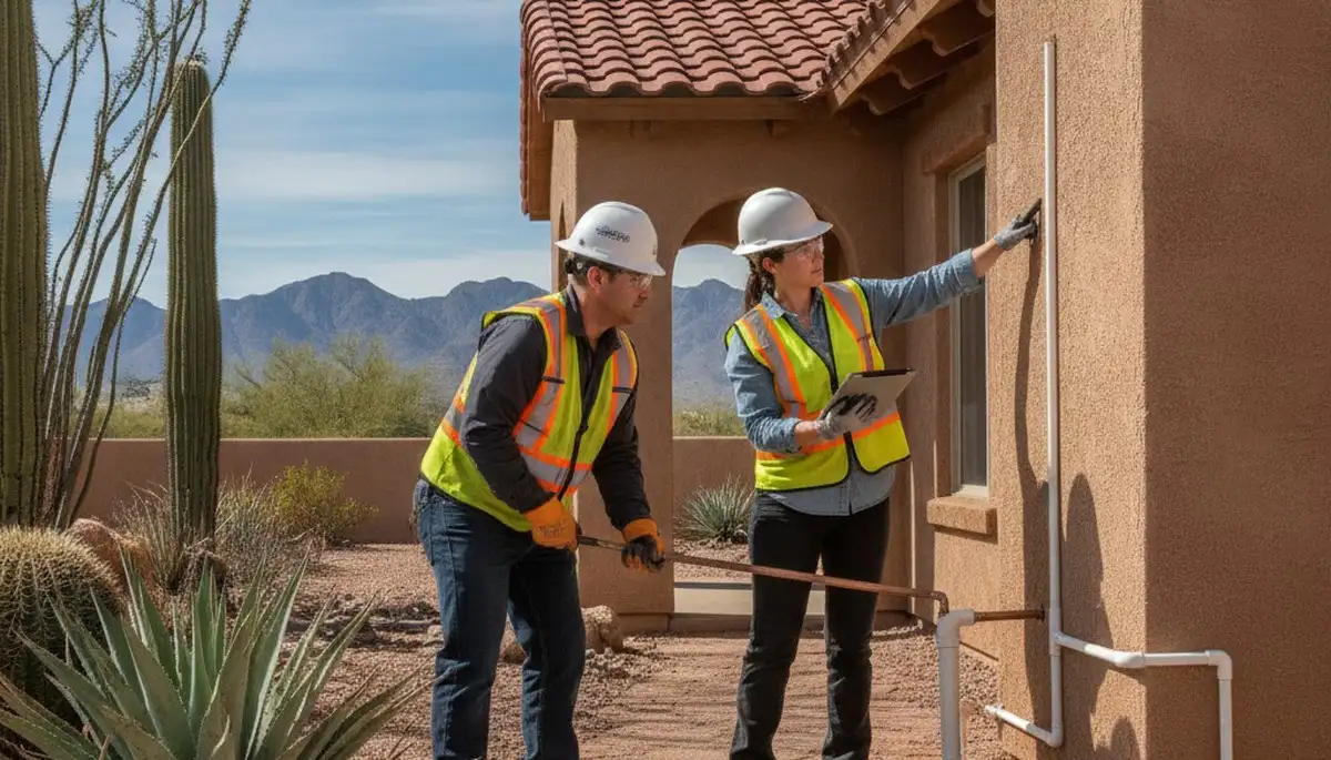 Professional plumber providing plumbing repair service in Chandler, AZ