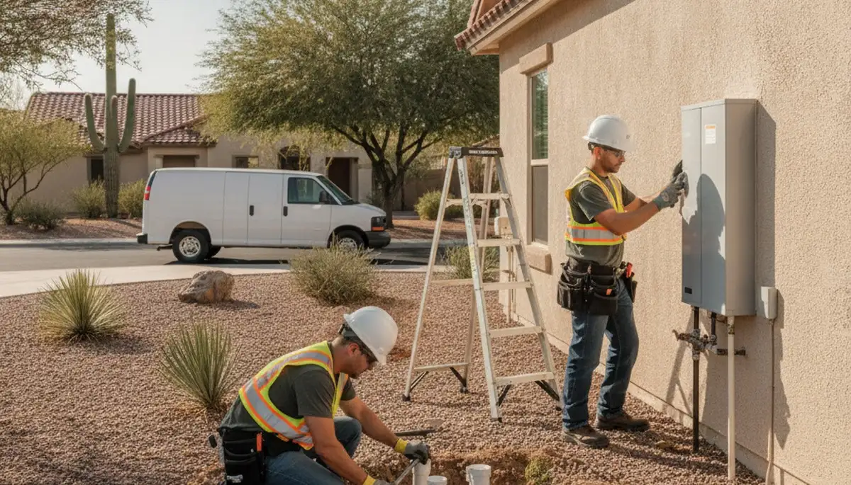 Plumbing repair service in Chandler, AZ for residential and commercial plumbing issues