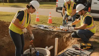 Septic repair service in Chandler, AZ for residential plumbing systems