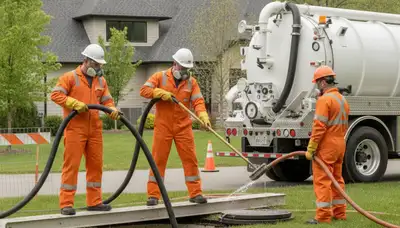 Septic tank cleaning service in Chandler, AZ for residential plumbing maintenance
