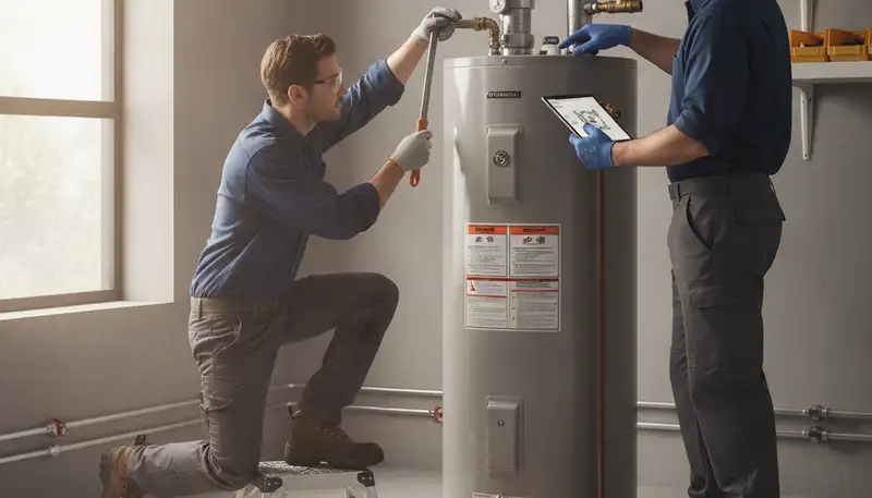 Water heater repair in Chandler, AZ by a licensed plumber for home plumbing service